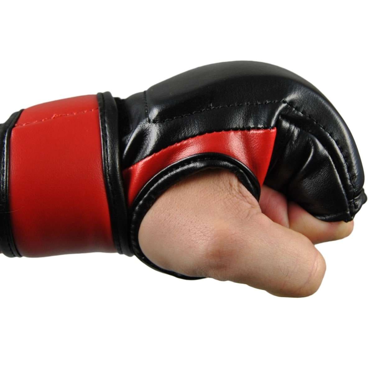 Phoenix MMA handskar PU - Svart/Röd