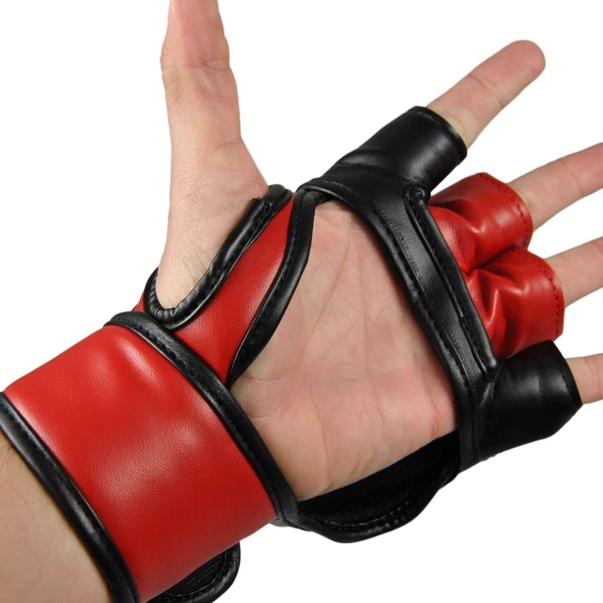 Phoenix MMA handskar PU - Svart/Röd