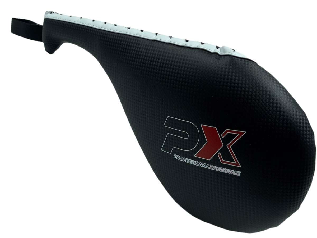 Phoenix PX Taekwondo racket mitt, PU - Svart/Vit, enkel