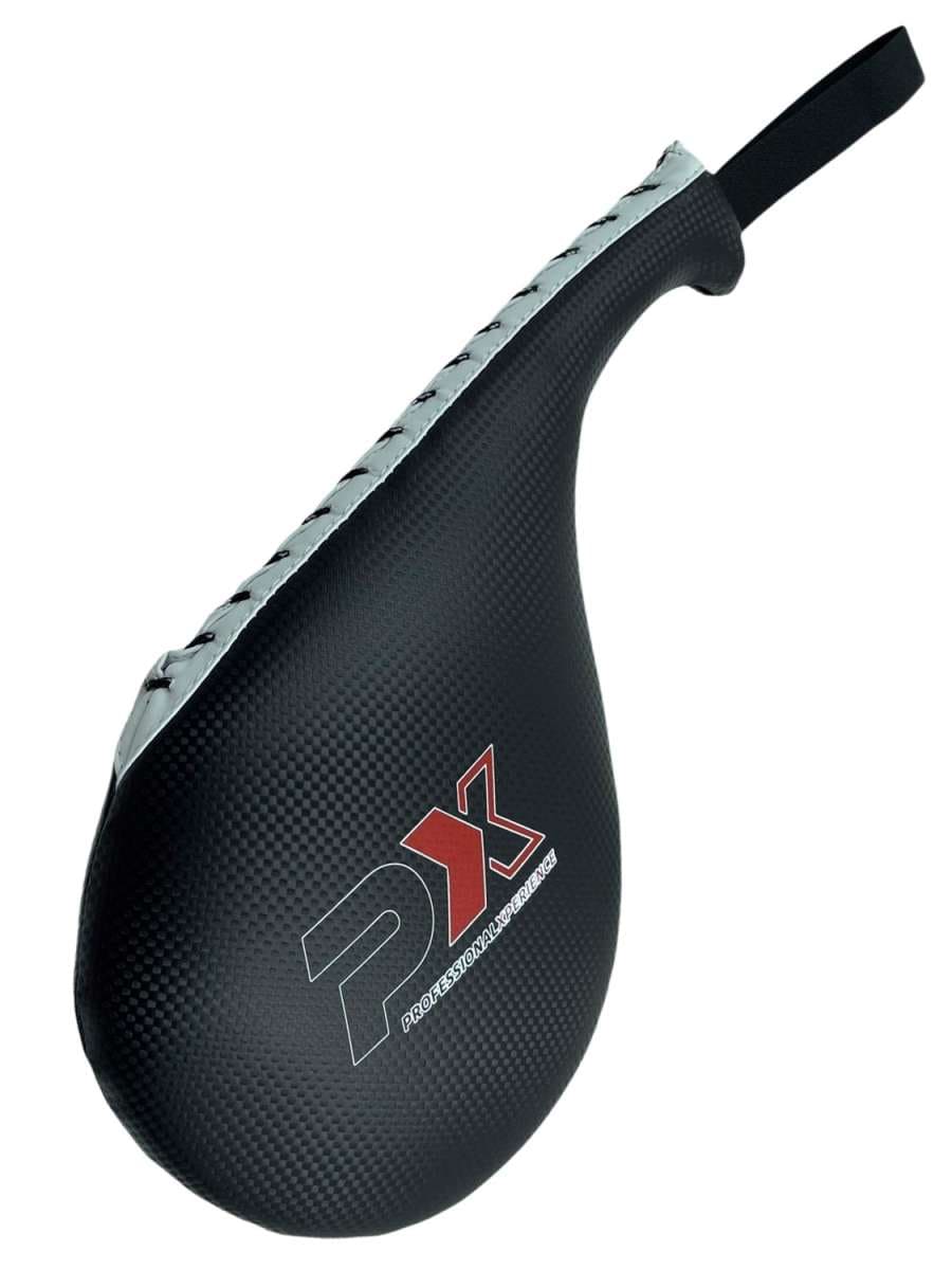 Phoenix PX Taekwondo racket mitt, PU - Svart/Vit, enkel