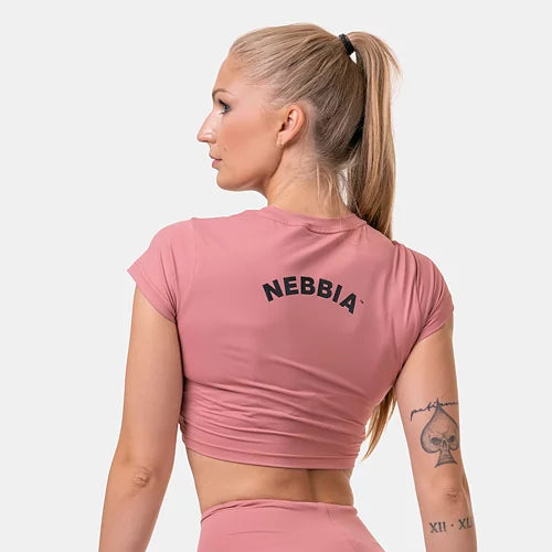 Nebbia Sportig Crop Top - Gammal Ros