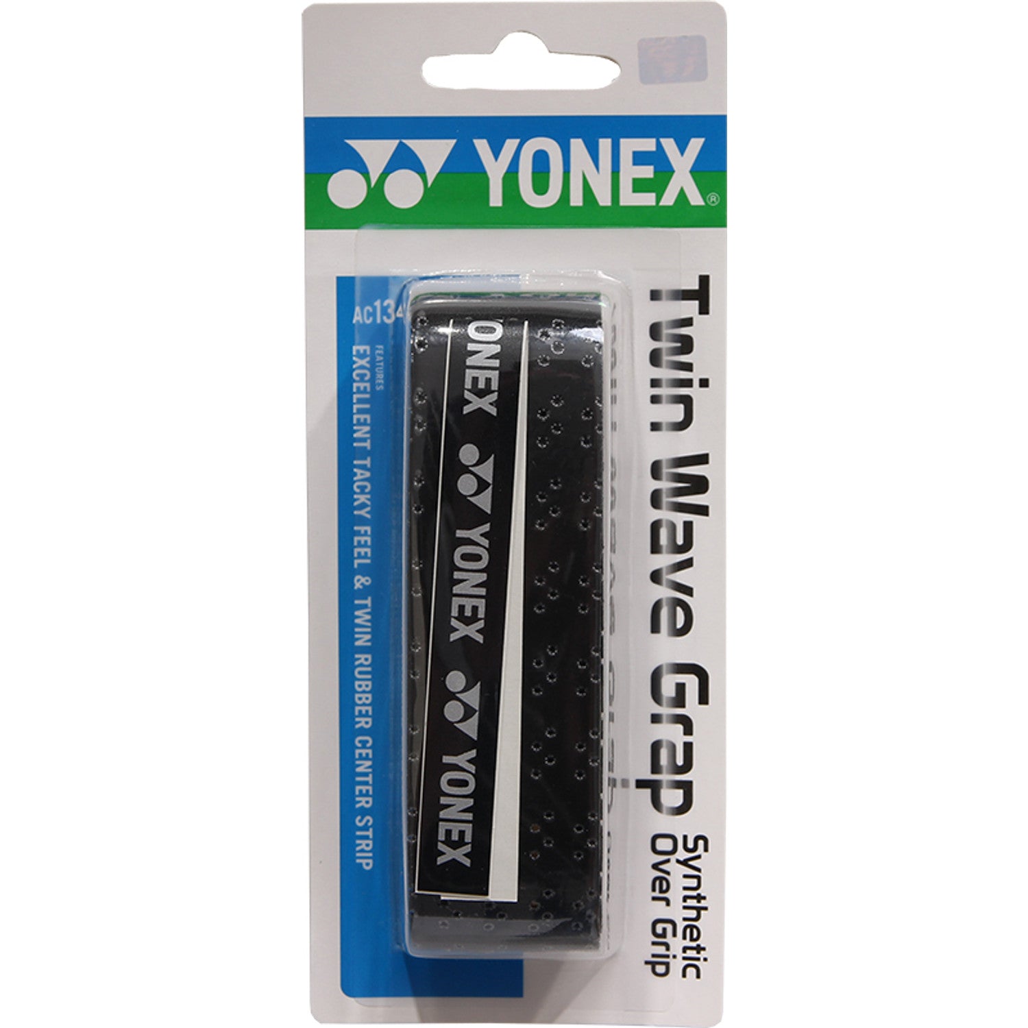 Yonex Twin Wave Grap 1-Pack Svart