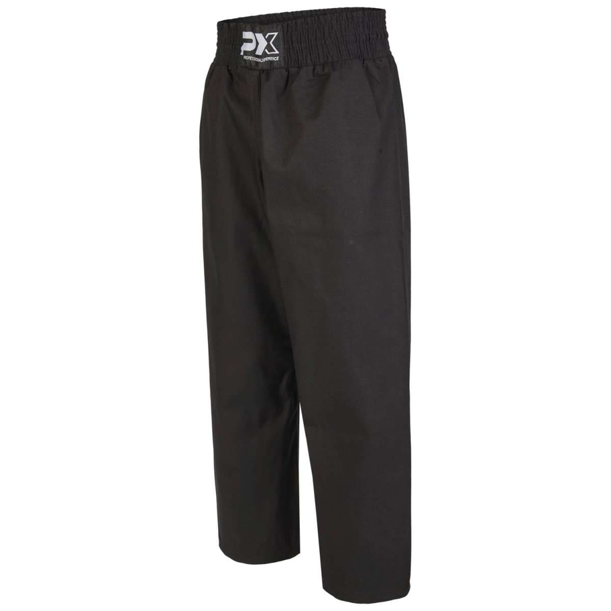 Phoenix Kickboxningsbyxor satin - Svart