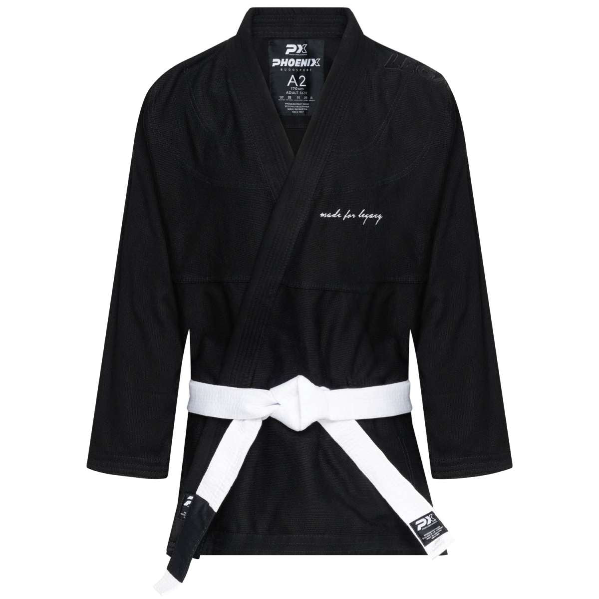 PX Legacy BJJ uniform, Svart