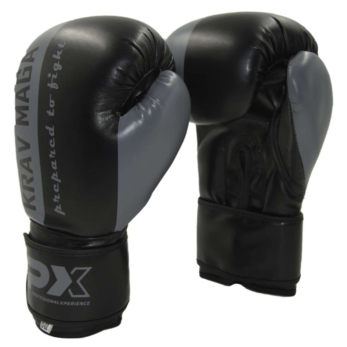 Phoenix PX Boxningshandskar 'Krav Maga' PU - Svart/Grå