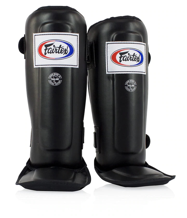 Fairtex SP3 Shin instep - Svart