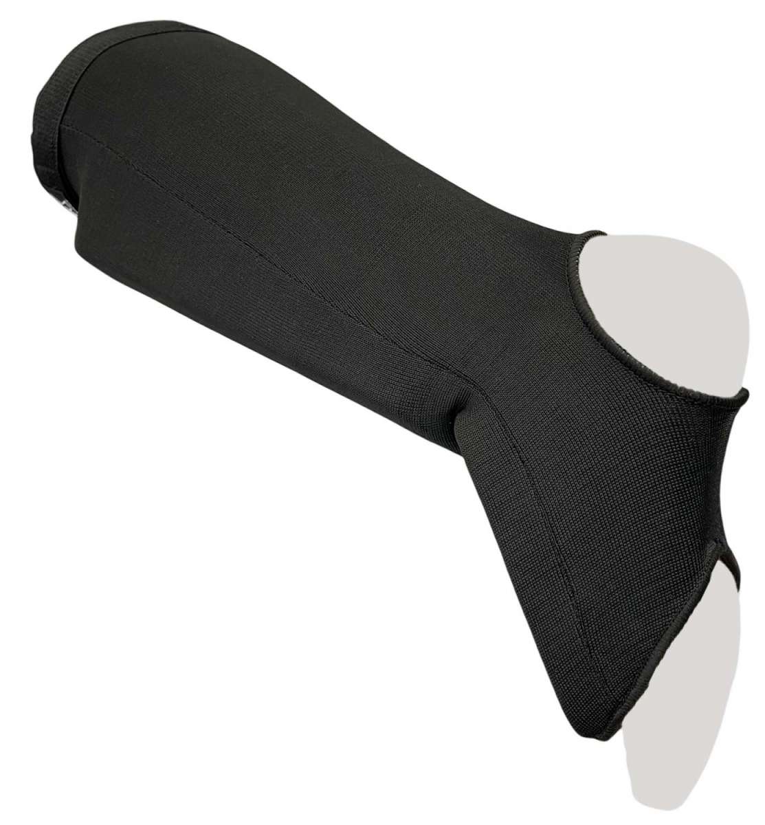 Phoenix PX Benskydd, hoisiery, kardborre - Svart