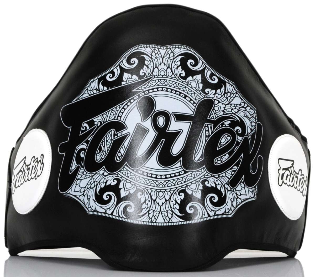 FAIRTEX Trainer Läder Mage Pad - Svart