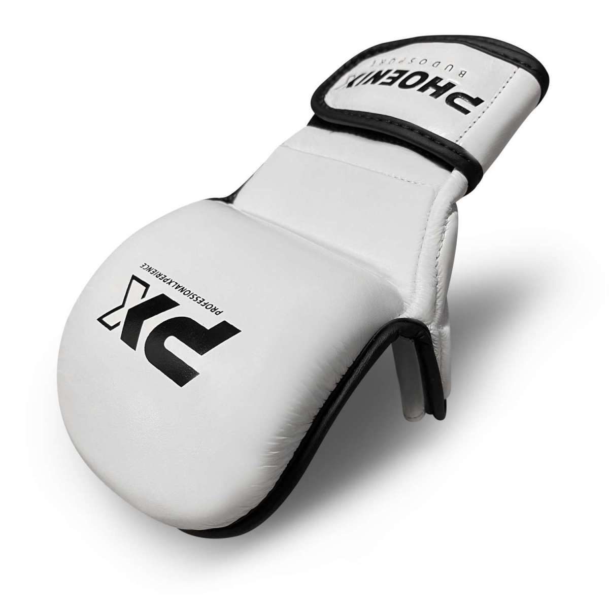Phoenix PX Grapplinghandskar läder - Vit
