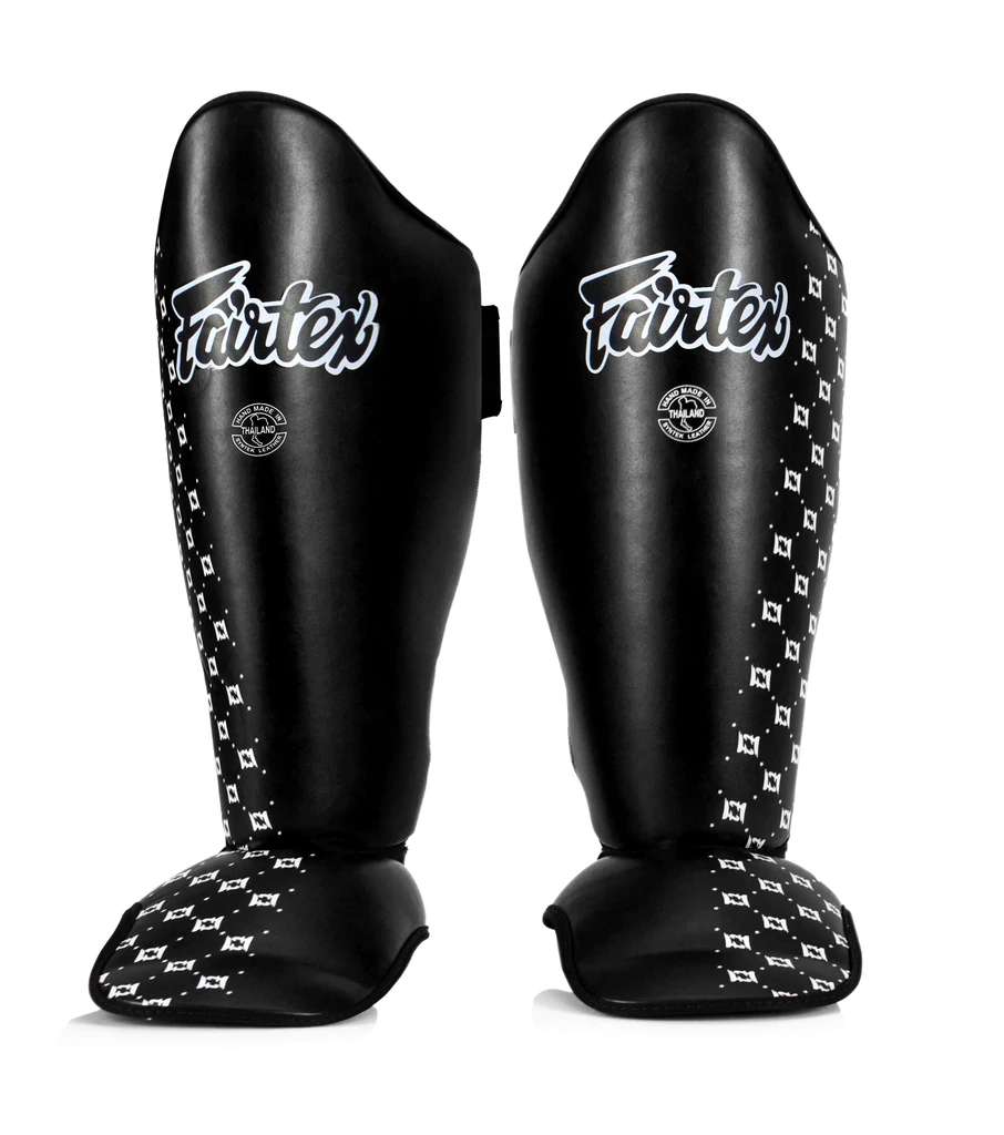 Fairtex SP5 Competition Shin instep - Svart