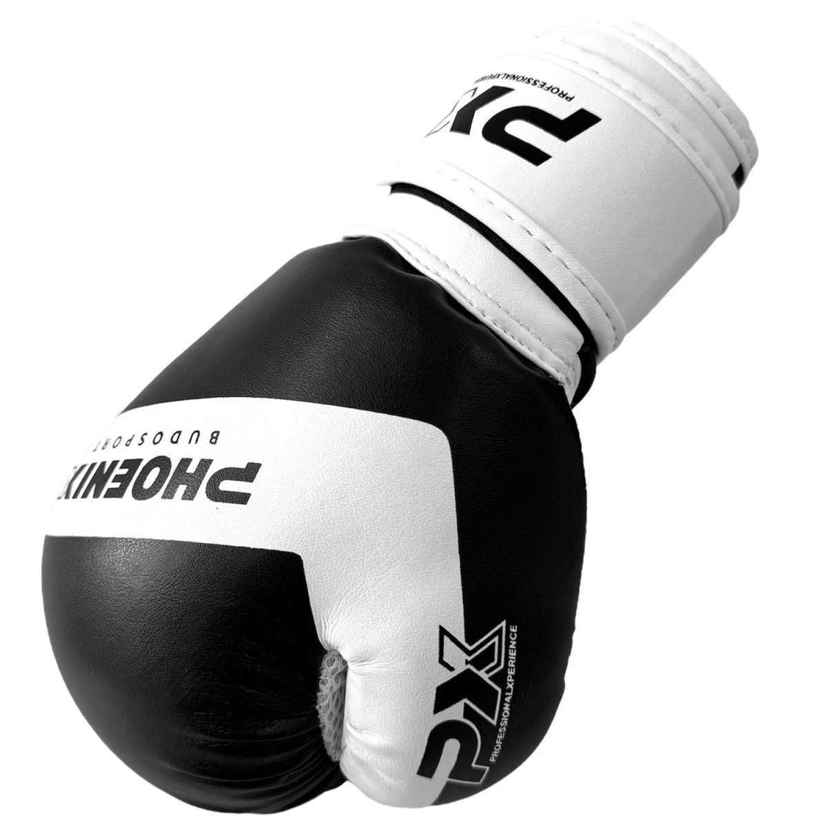 Phoenix PX Glove Boys, Barn Boxningshandskar - Svart/Vit