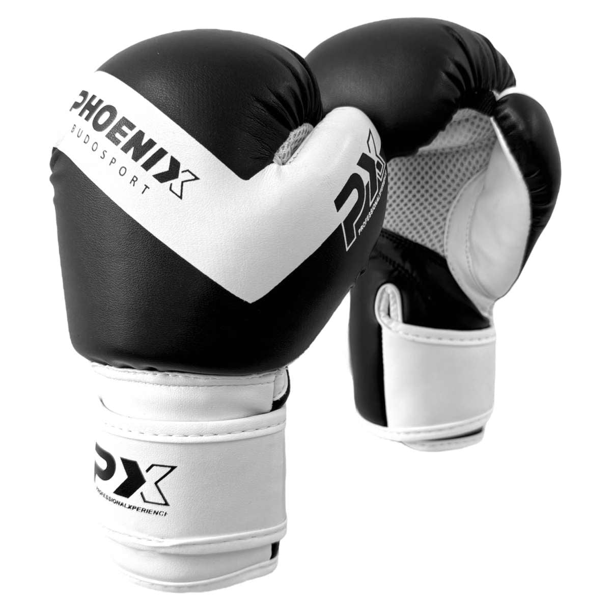 Phoenix PX Glove Boys, Barn Boxningshandskar - Svart/Vit