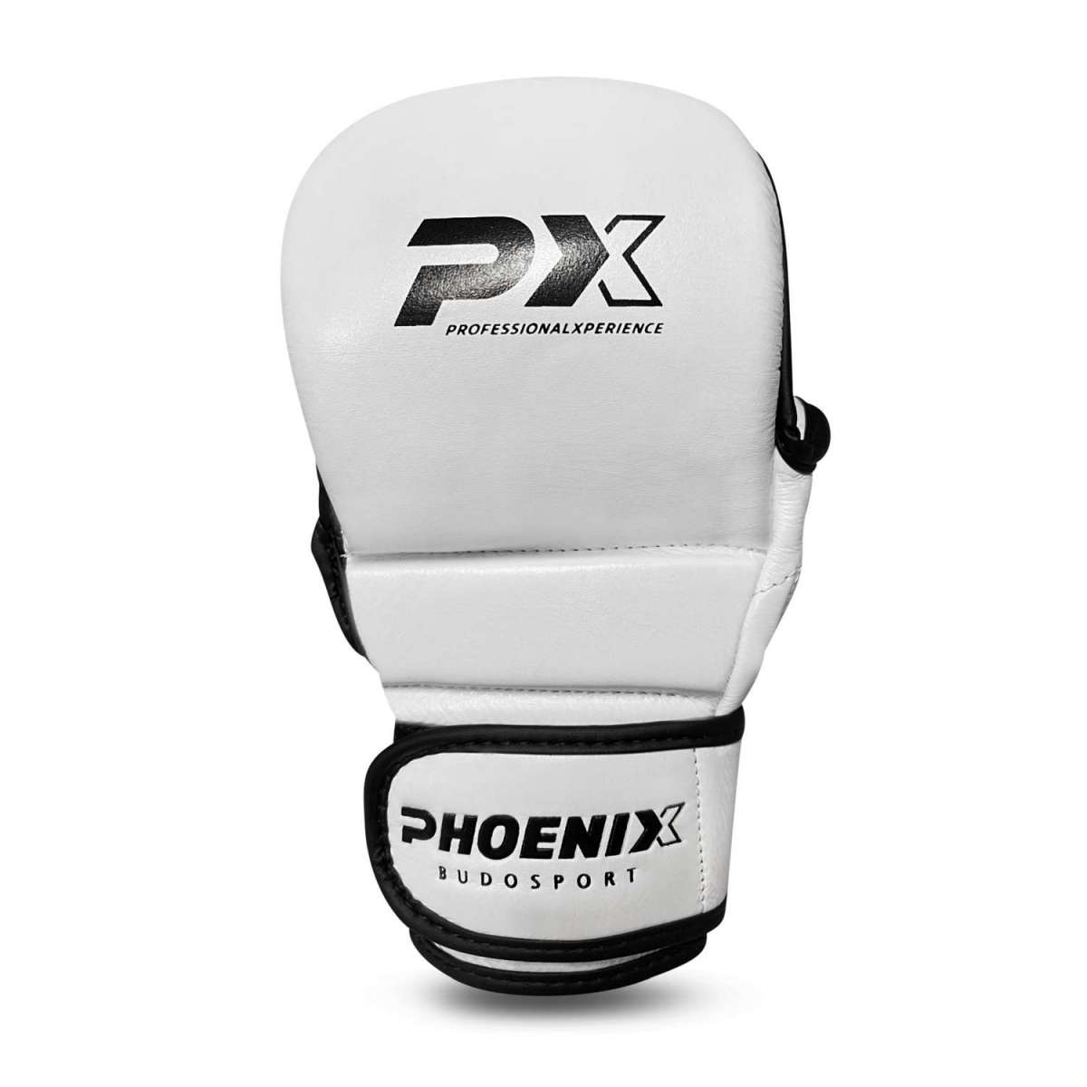 Phoenix PX Grapplinghandskar läder - Vit