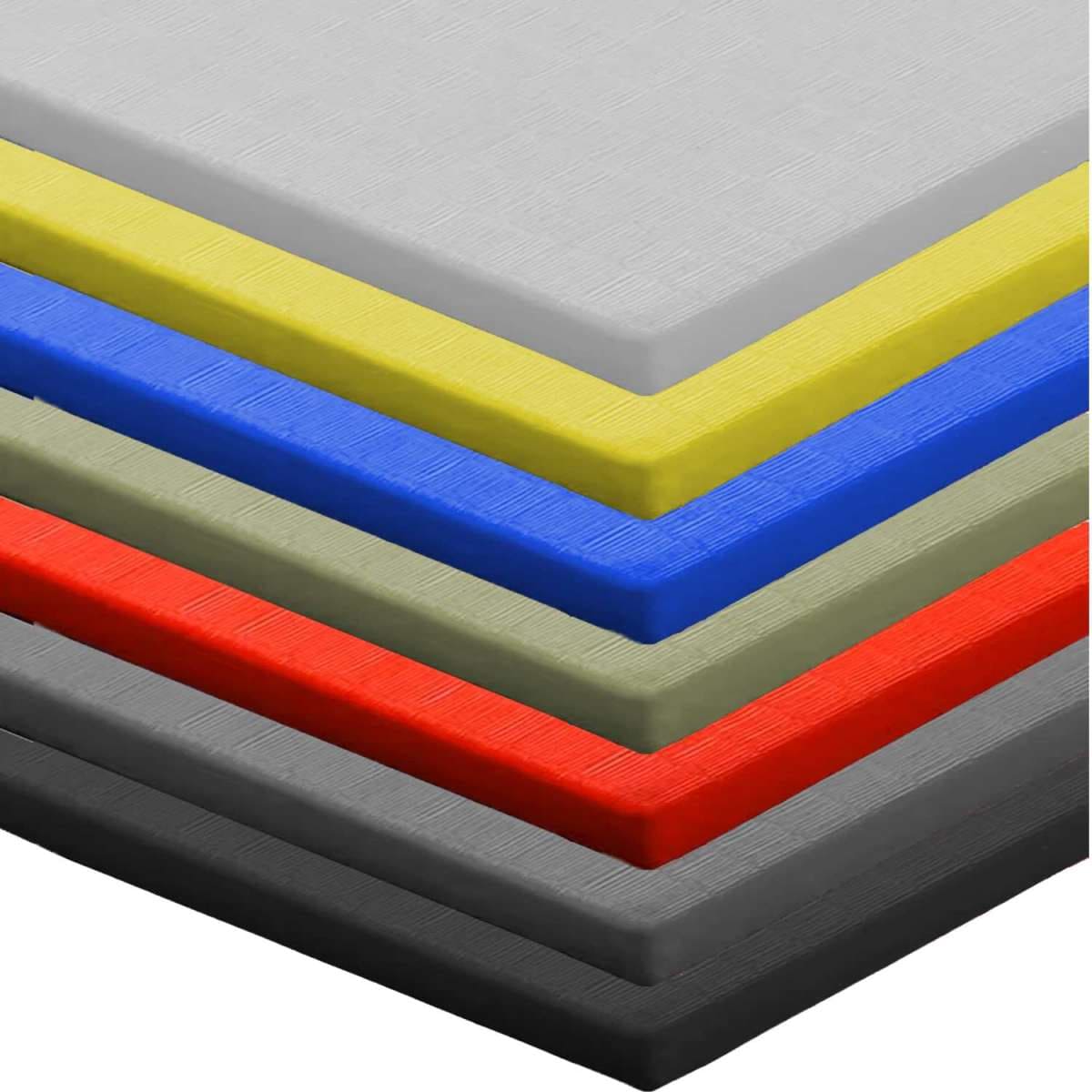 Phoenix Judomattor, ca 100x100x4 cm, RG230, vinylöverdrag