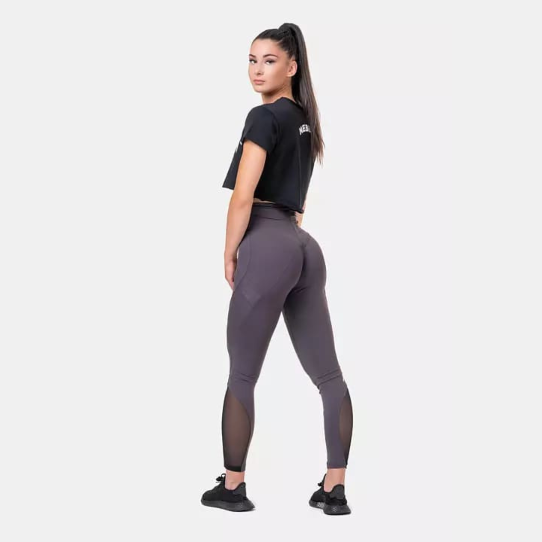 Nebbia Fit & Smart Högmidjade Tights - Marron