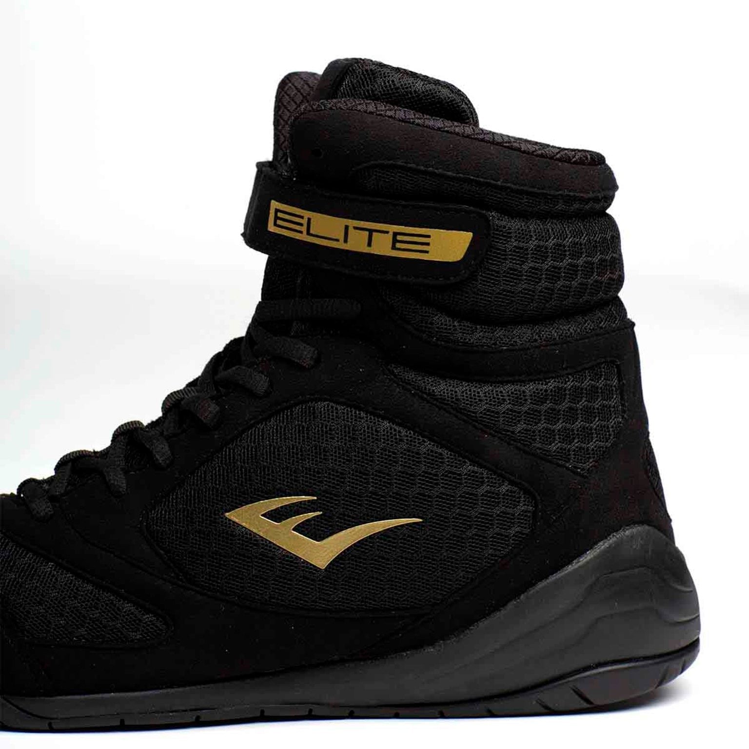 Everlast Elite 2 Boxing Shoes - Svart/Guld