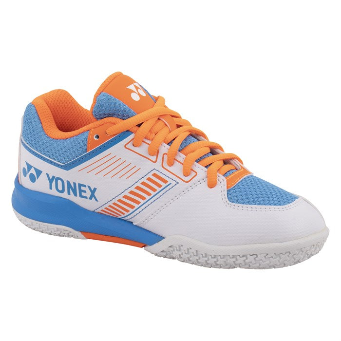 Yonex Strider Flow (Lace) Badmintonskor Junior - Vit/Sky Blå