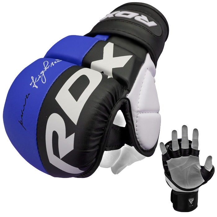 RDX Grappling Handskar Rex T6 - Blå