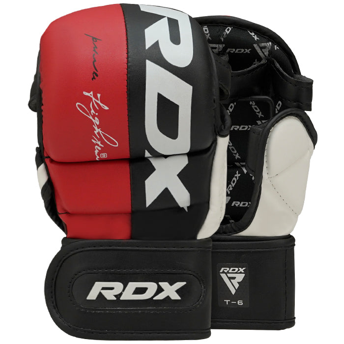 RDX Grappling Handskar Rex T6 - Röd