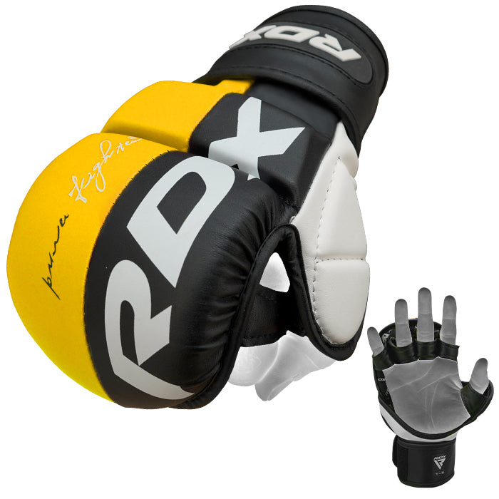 RDX Grappling Glove Rex T6 - Gul