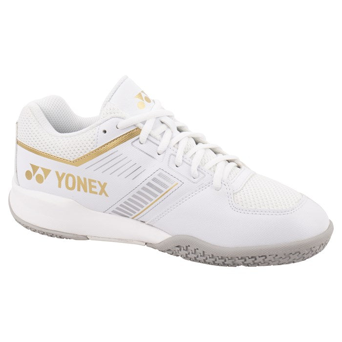 Yonex Strider Flow Badmintonskor Unisex - Vit/Guld