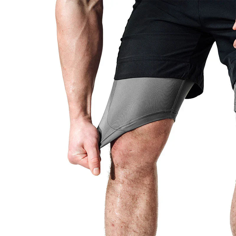 RDX MMA Kompression Shorts T16 - Svart/Grå
