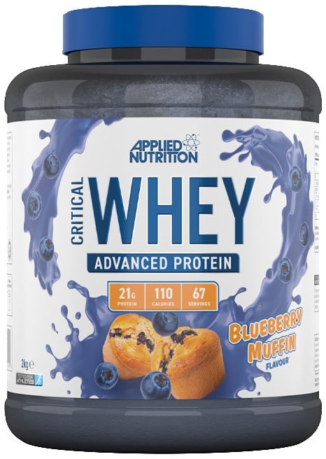 Applied Nutrition Critical Vassleprotein - 2000 g - Blåbärsmuffin