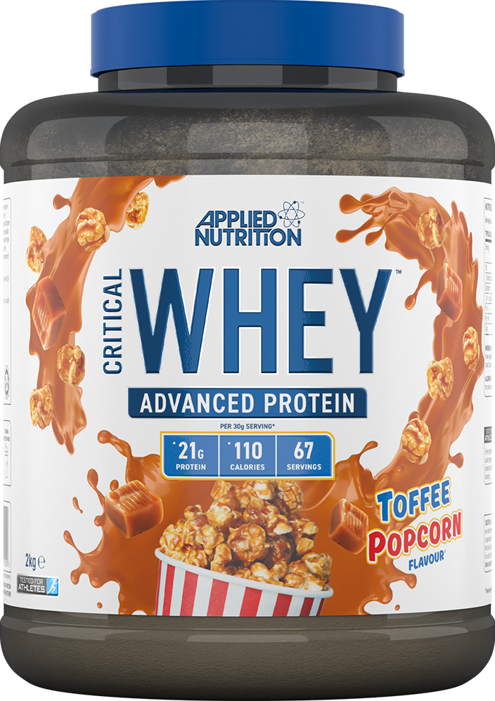 Applied Nutrition Critical Vassleprotein - 2000 g - Toffee Popcorn