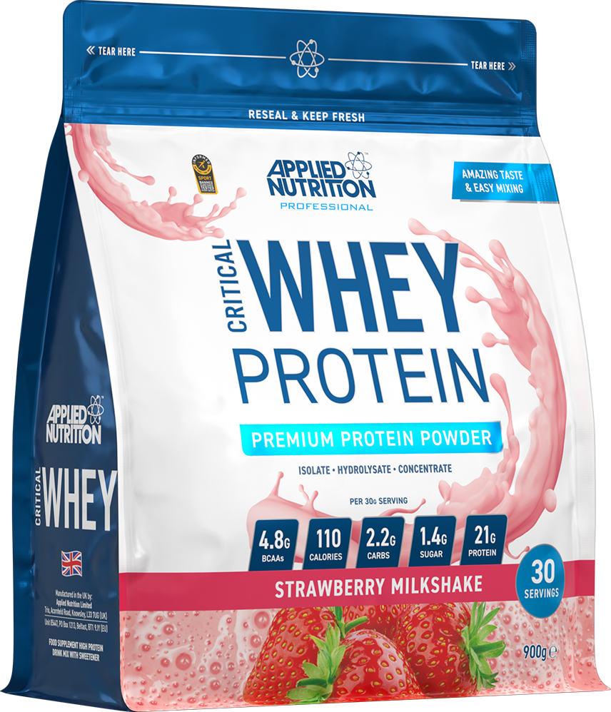 Applied Nutrition Critical Vassleprotein - 900 g - Jordgubb