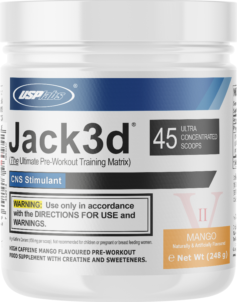 Jack3d Advanced Pre-workout - Mango