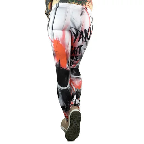 Skull Allover Leggings - Flerfärgad