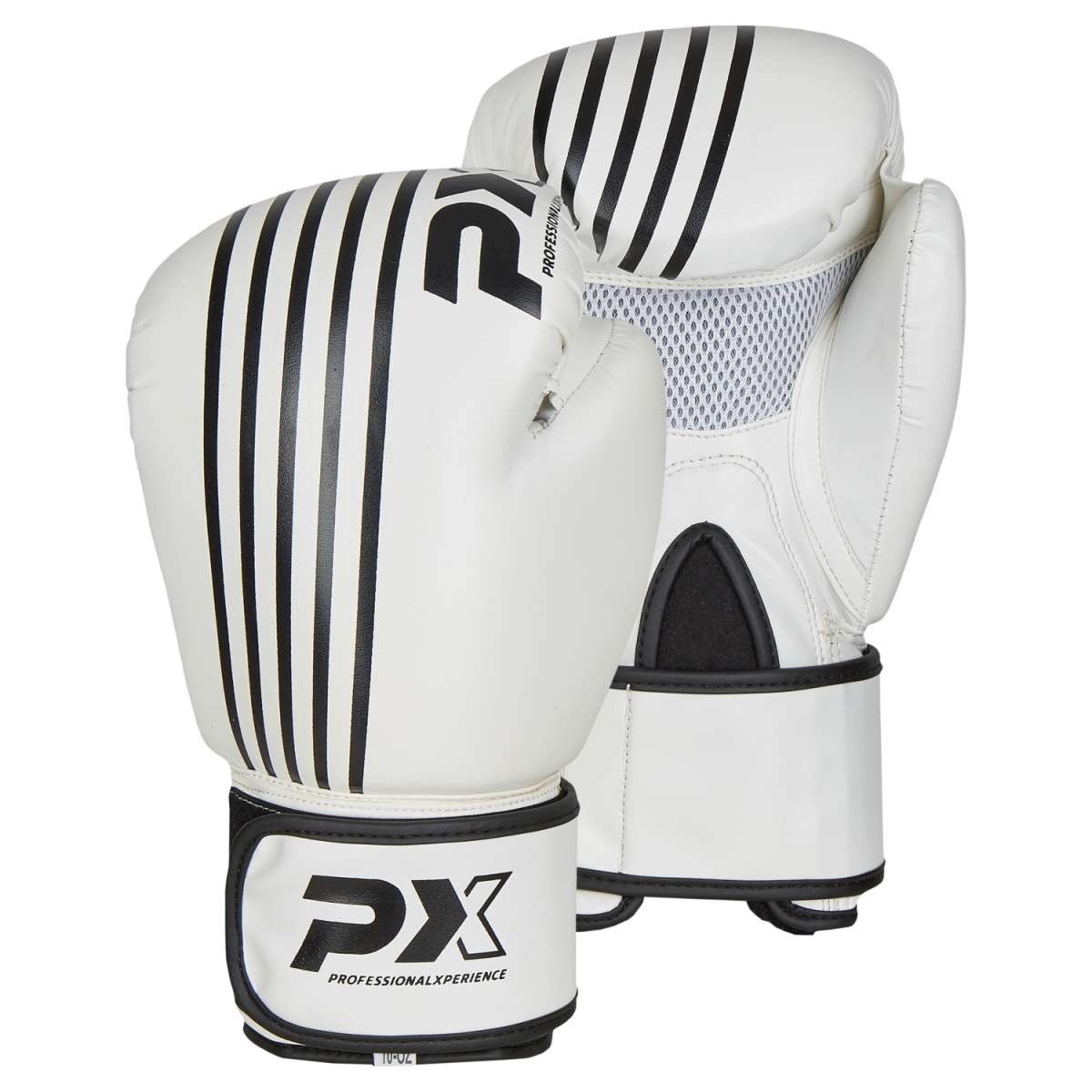 Phoenix PX boxningshandskar SPARRING, PU, Vit/Svart