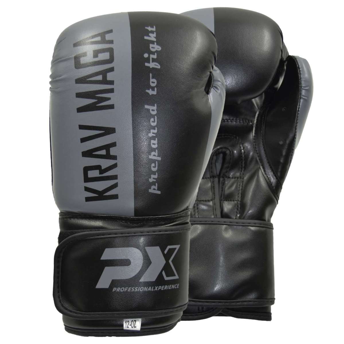 Phoenix PX Boxningshandskar 'Krav Maga' PU - Svart/Grå