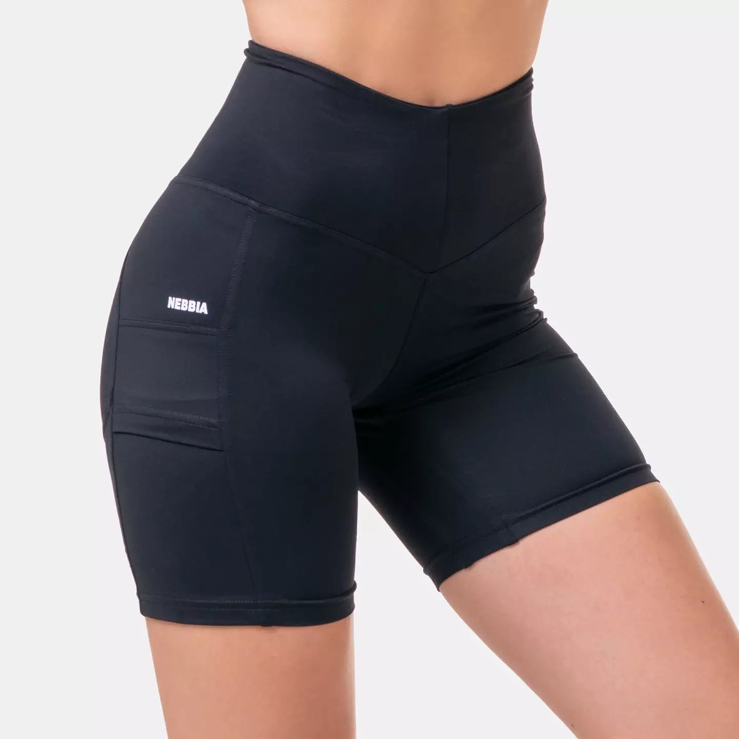 Nebbia Fit Smart Biker Shorts - Svart