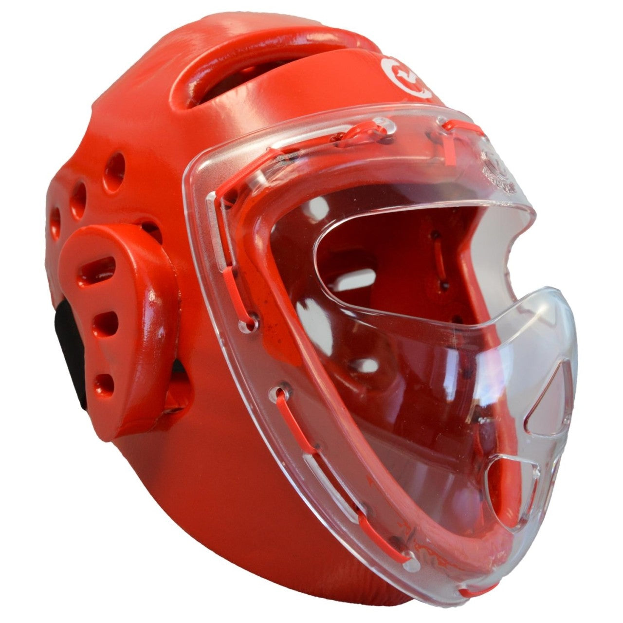 WACOKU Röd huvudskydd skumplast, mask, WTF