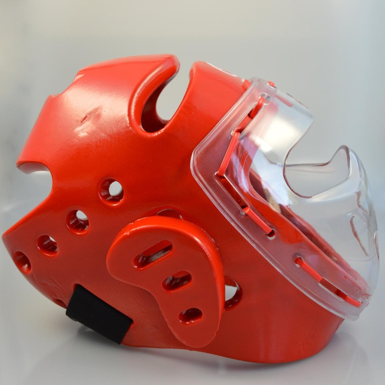 WACOKU Röd huvudskydd skumplast, mask, WTF