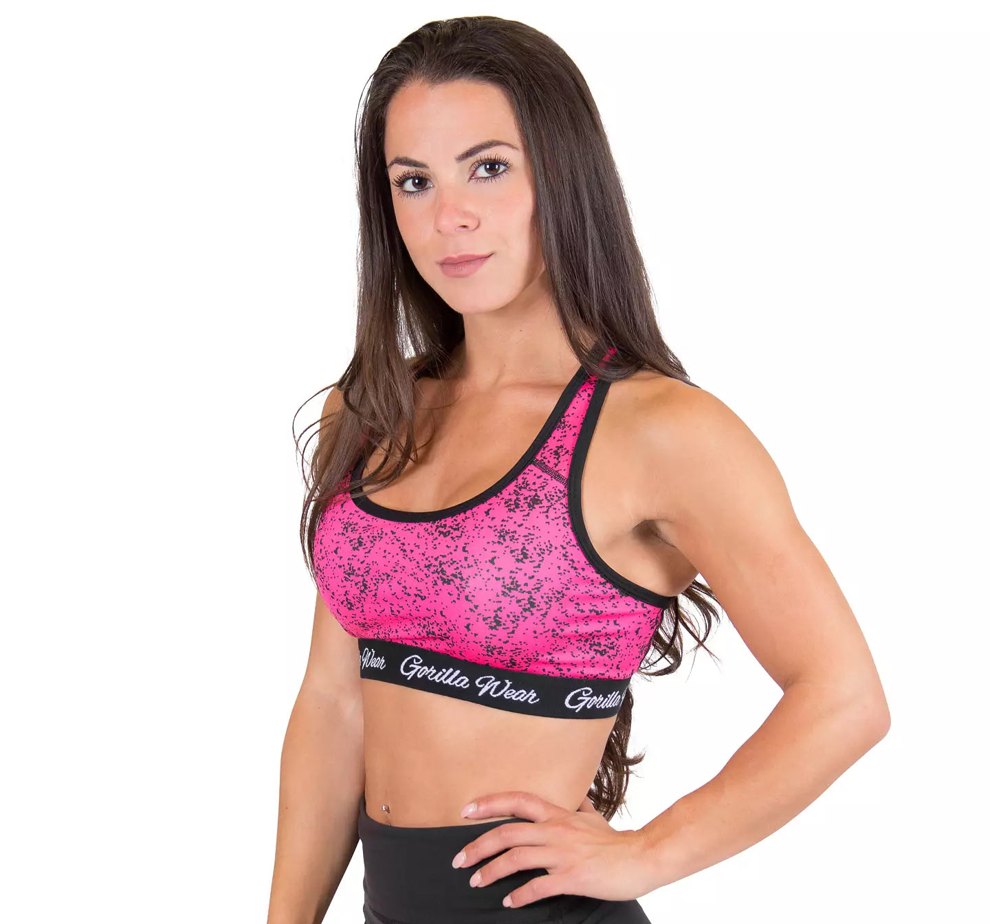Gorilla Wear Hanna Sport Bra, black/pink