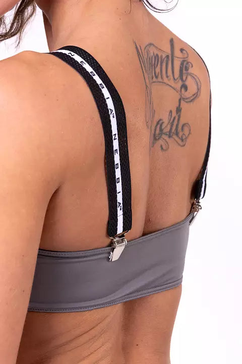 Nebbia Bandeau Bikini - Metall