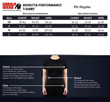 Gorilla Wear Monetta Performance T-Shirt, salmon pink