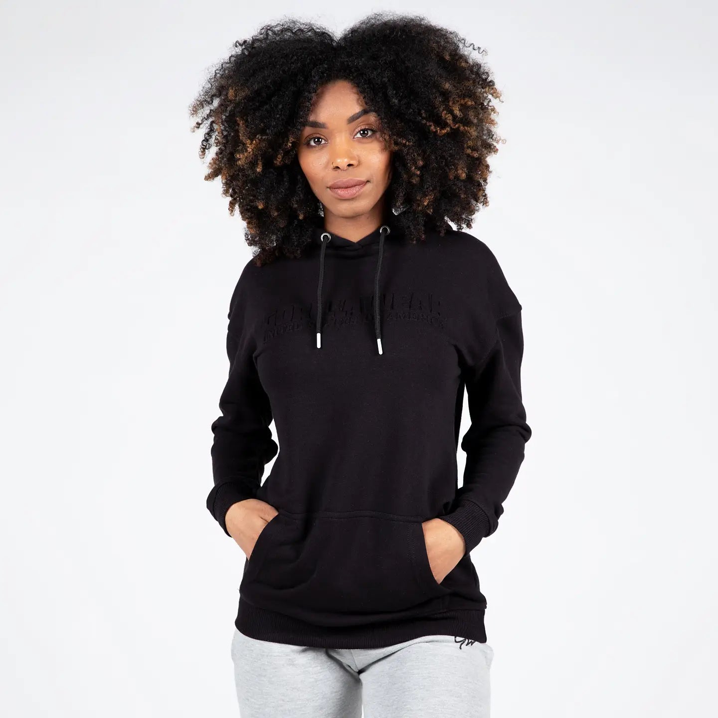 Gorilla Wear Crowley Oversized Women's Hoodie, black