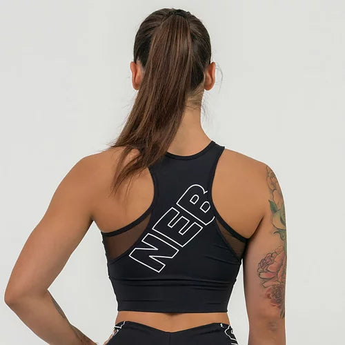 Nebbia FIT Aktiv Vadderad Sport-BH - Svart