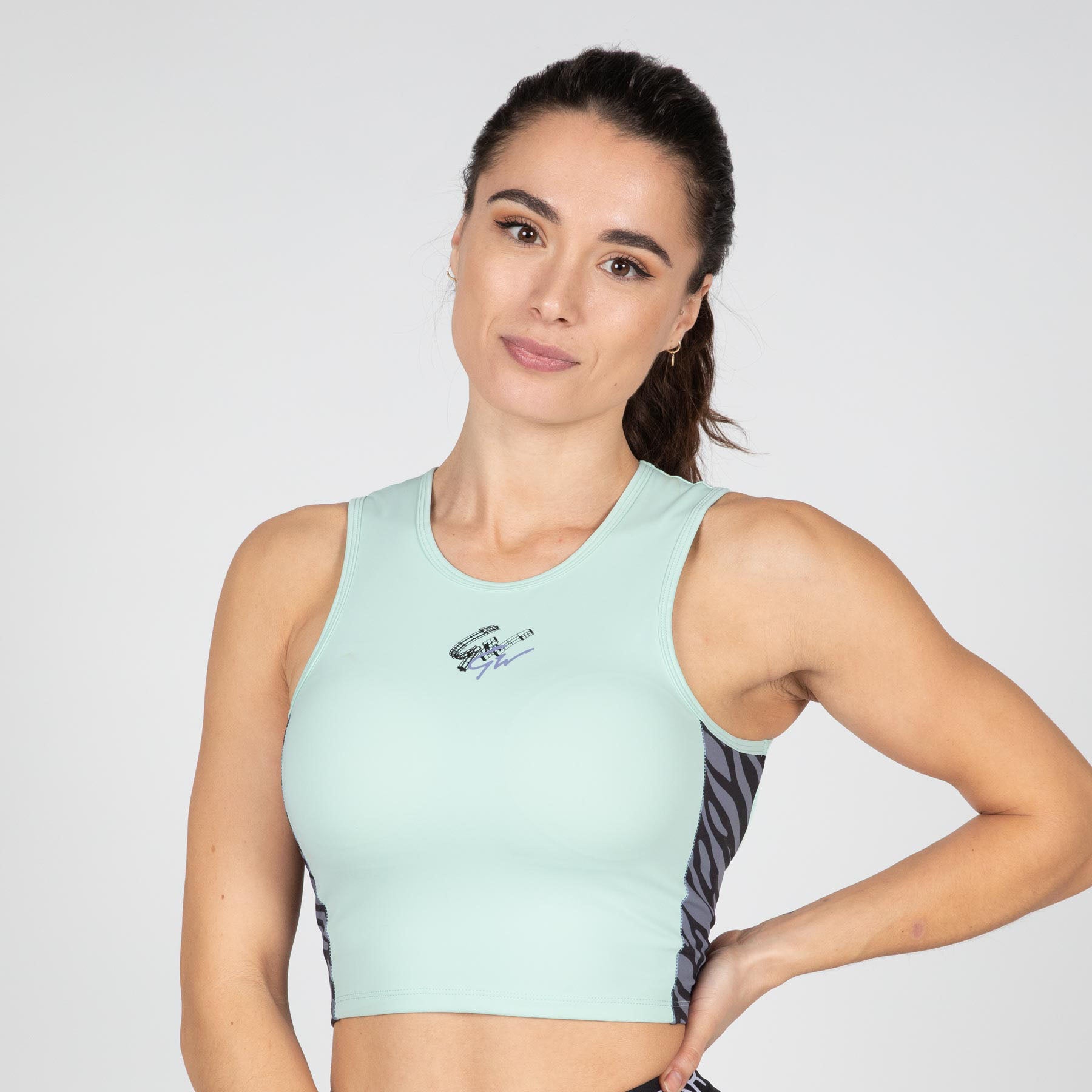 Gorilla Wear Zion Crop Top, green