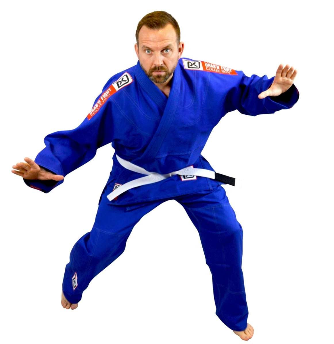 Phoenix PX BJJ GRAB'N FIGHT - Blå, Barn & Vuxen Storlekar