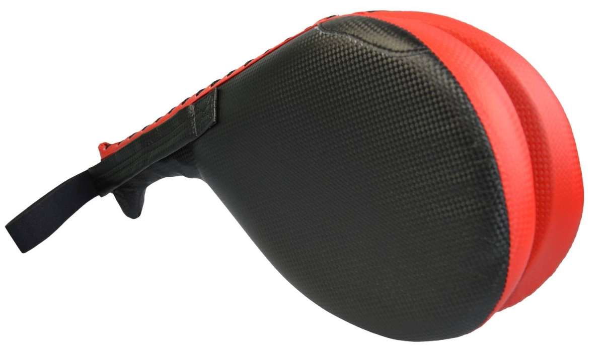 Phoenix Taekwondo racket mitt, PU - Svart/Röd, dubbel