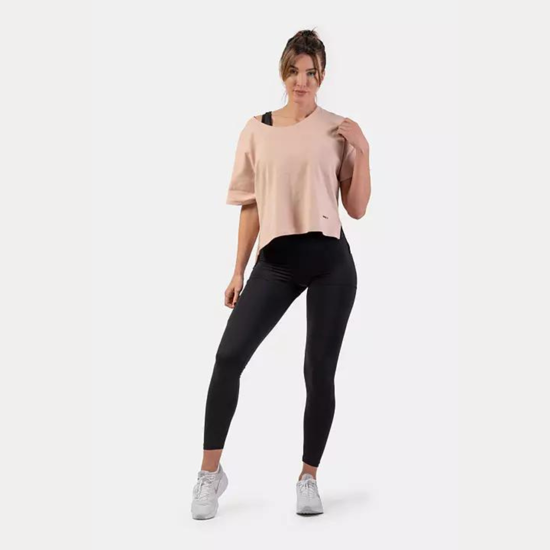 Nebbia Aktiva Högmidjade Smart Pocket Leggings - Svart