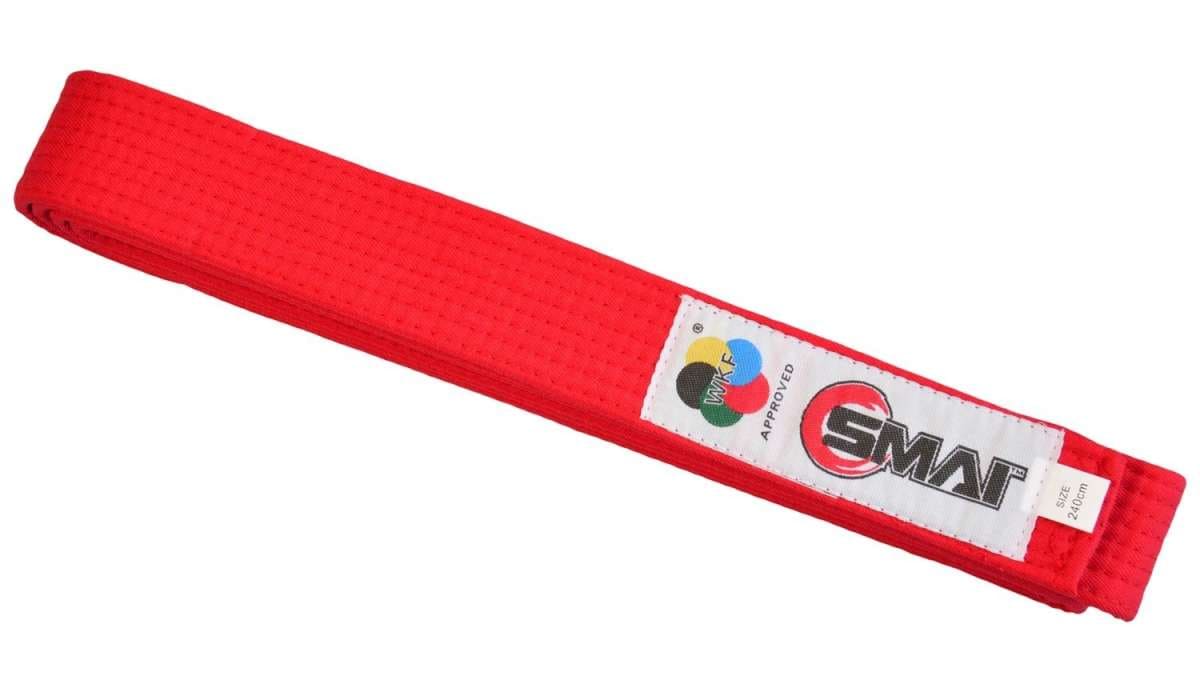SMAI WKF Tävling Bälte - Rött