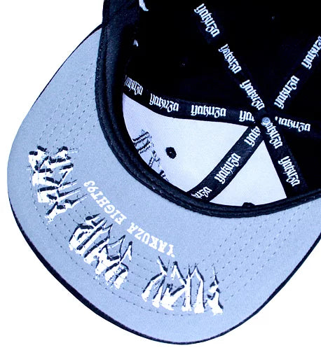 Yakuza Basecap - Vit/Svart