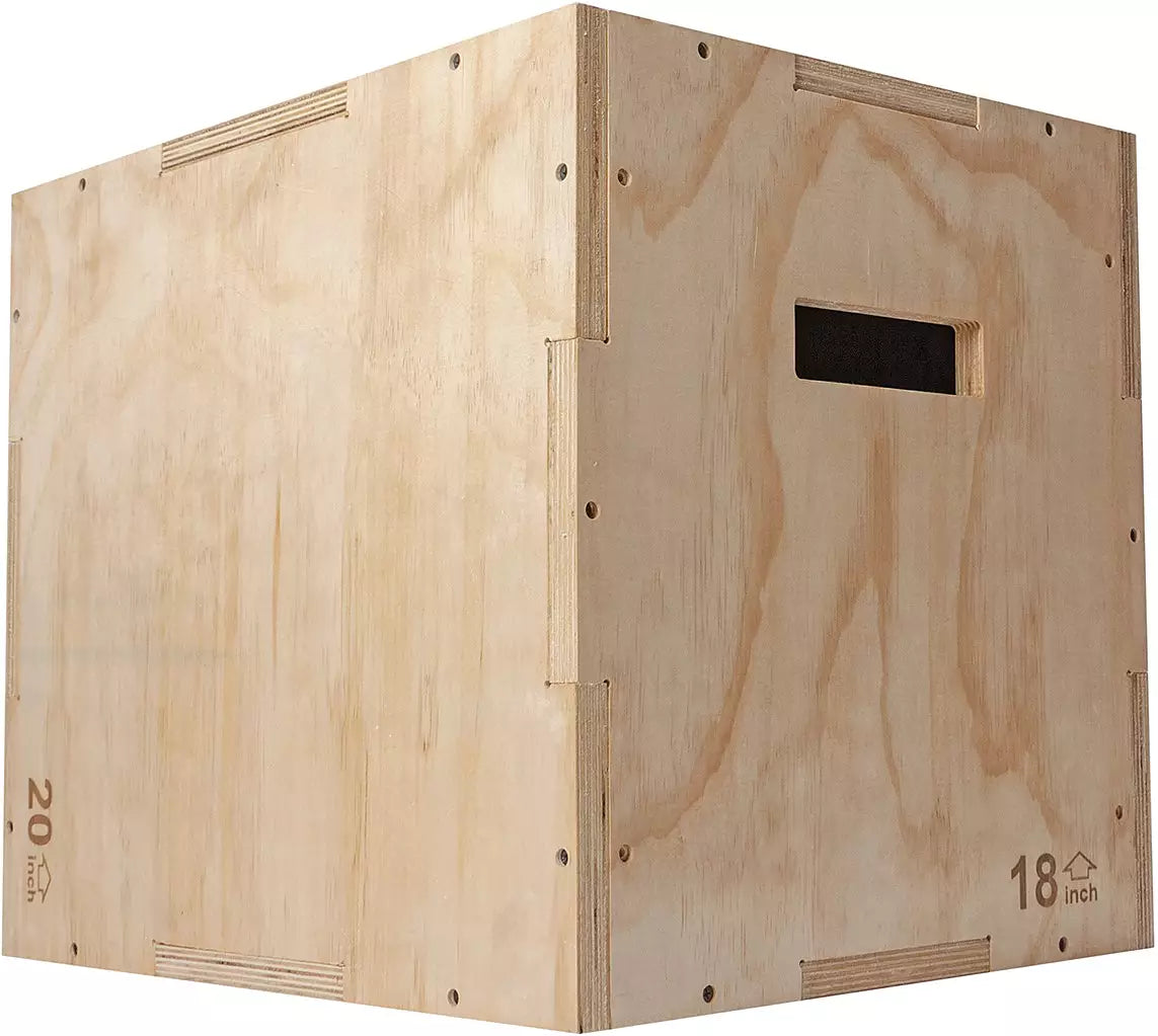 Virtufit Crossfit Plyo Box 3-i-1, 50x45x40 cm