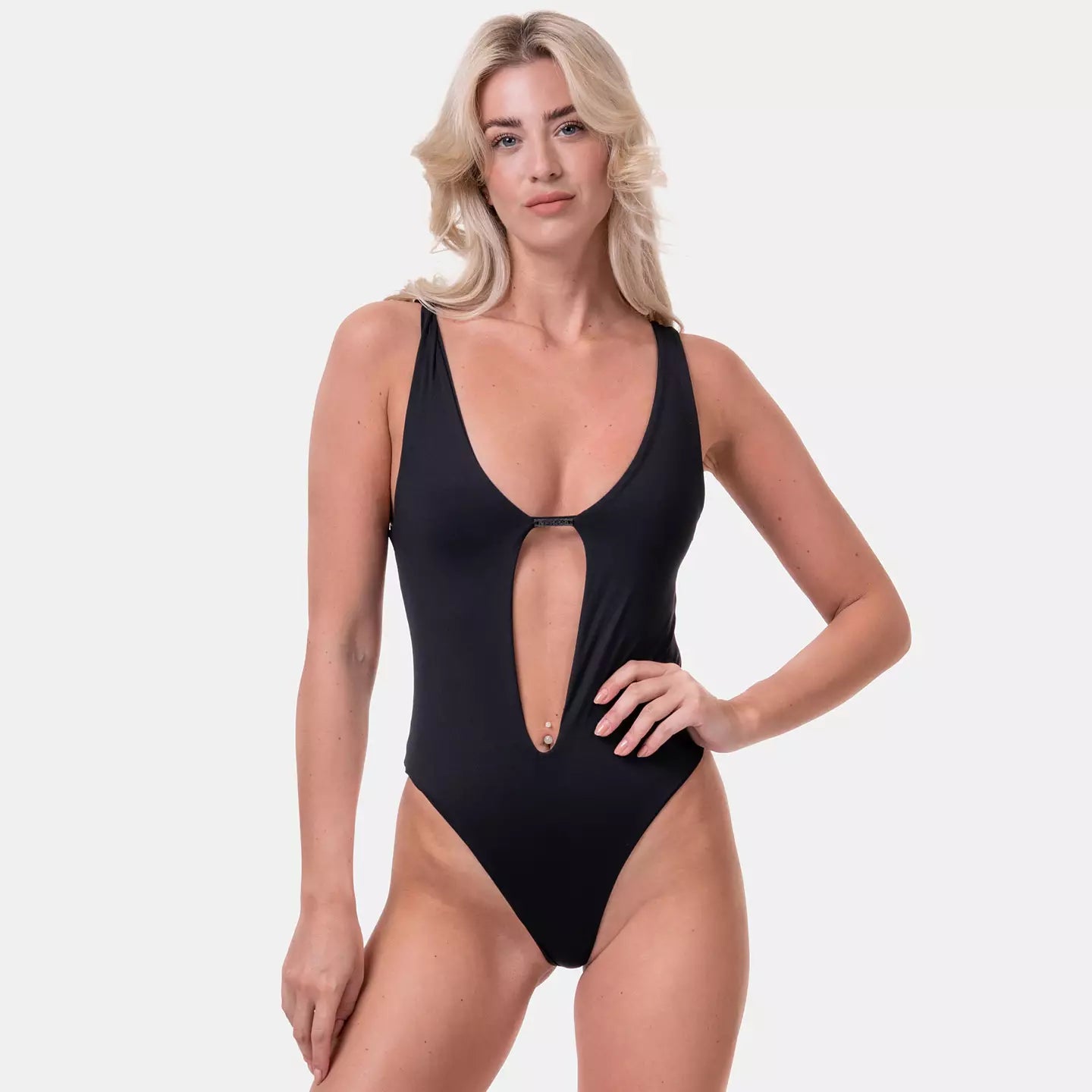 Nebbia One Color Monokini - Svart