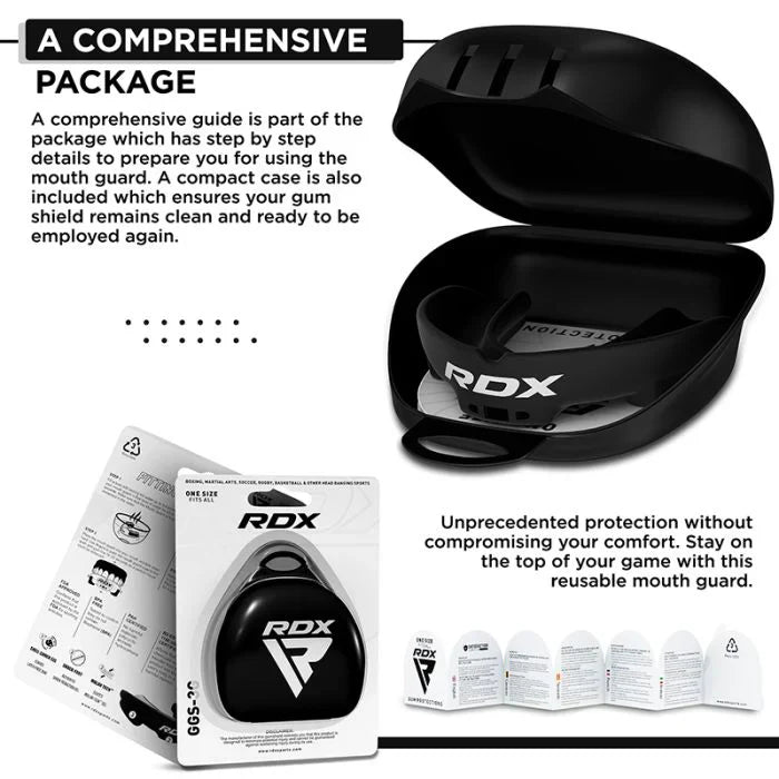RDX Tandskydd Junior - Svart